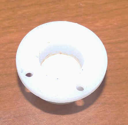 BUTTON, ELEMENT, WHITE, ROUND, ENGRAVED # 1 GAL # PB1-0185N
