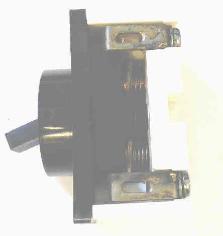 SWITCH, BLACK BEZEL, TOGGLE, ENGRAVED DOOR HOLD GAL # PB6-0013V