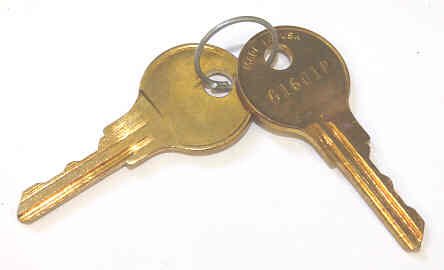 KEY, CONTROLLER CABINET LOCK AND OTHERS CHICAGO 1601P