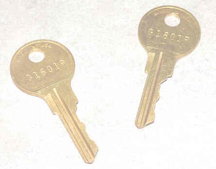 KEY, CONTROLLER CABINET LOCK AND OTHERS CHICAGO 1601P