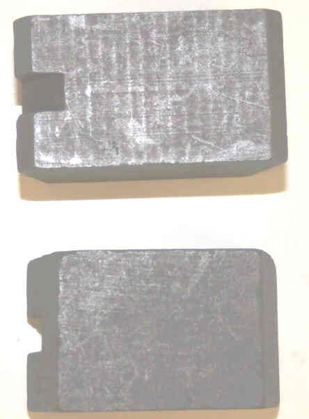 CONTACT, CARBON, 1 1/8 X 1 1/2 TOP, 1 1/8 X 1 7/8 BOTTOM, 1 H OTIS # 137726
