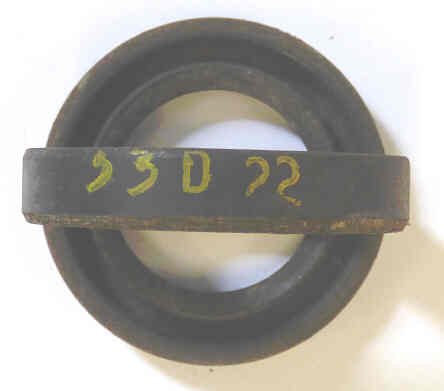 SEAL, CLIPPER SOLID, 2 O.D. X 1 1/4 I.D. X 3/8 WIDE OTIS 33D22