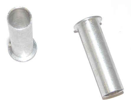 ESCUTCHEON, INTERLOCK, BUSHING, DROP KEY, ALUMINIUM, 1 1/2 X 7/16 I.D.