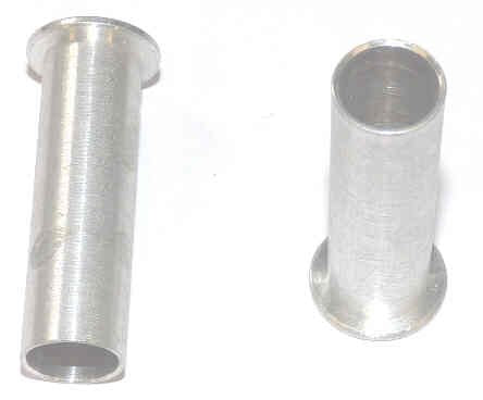 ESCUTCHEON, INTERLOCK, BUSHING, DROP KEY, ALUMINIUM, 2 X 7/16 I.D.