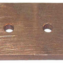 CONTACT, COPPER, 1 5/8 X  1 X 3/16, 2 10-32 HOLES O. THOMPSON # CK-33