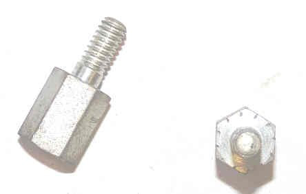 FITTING, NUT WITH THREADED STEM # 2 RELAY ARMOR # 10439-01