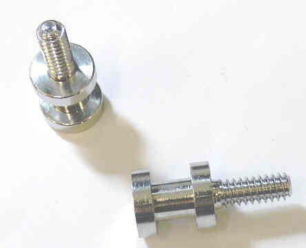 HOOK, PAD, ALUMINIUM, MACHINED, 1 O.A., 1/2 X 3/16 THREADED END