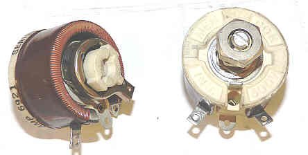 POTENTIOMETER, RHEOSTAT, 100 OHM, 25 WATT MEMCOR # RH0025-3100