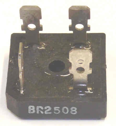 RECTIFIER, BRIDGE, 4 PRONG, 25 AMP COUGAR # BR2508
