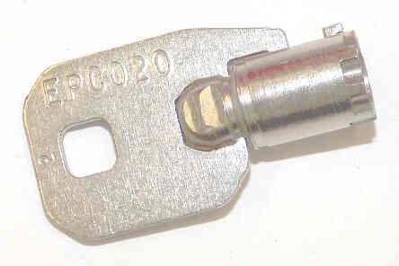 KEY, ACE TYPE, ELEVATOR PRODUCTS, EPCO20