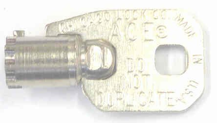 KEY, ACE TYPE, ELEVATOR PRODUCTS, EPCO20