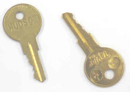 KEY, HUDSON LOCK, HUDSON # HL302