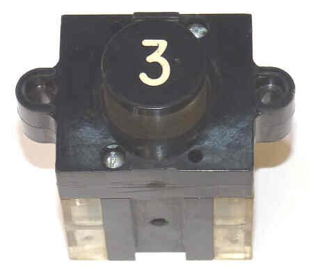 ASSEMBLY, BUTTON, BLACK, MARKED # 3