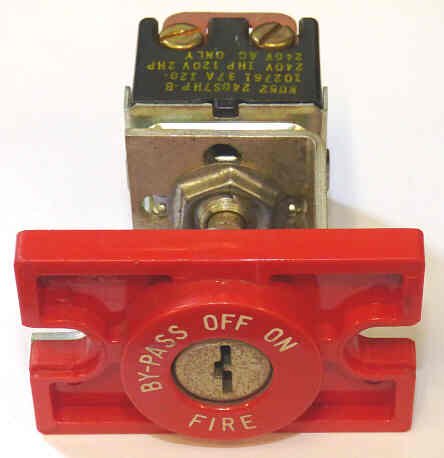 SWITCH, FIRE SERVICE, KEYED, DOVER # 9715952