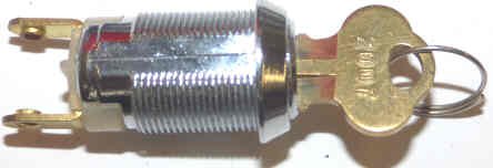 SWITCH, KEYED, 2 POSITION, REMOVE AT 12 & 3, CHICAGO KEY 2126