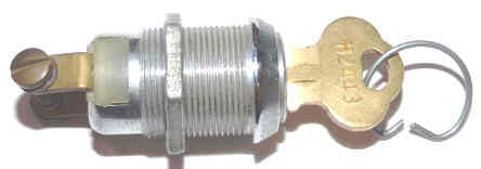 SWITCH, KEYED, 2 POSITION, PULL AT 12 CHICAGO KEY 2443