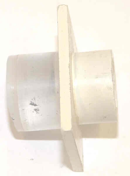 BUTTON, WHITE, ENGRAVED # 6 IN BLACK SERGE # A-2