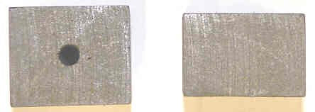 CONTACT, CARBON, 1 3/8 X 1 3/8 X 1 1/8  1/4 HOLE CENTERED