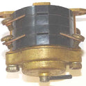 SWITCH, ROTARY, 4 STACK, 6 CONTACT, 2 POSITION, SPRING RETURN, MARKED C10513