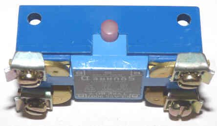 SWITCH, PLUNGER OPERATED, USED W/ TYPE 'H' PNEUMATIC TIMERS SQUARE D# 9007B02