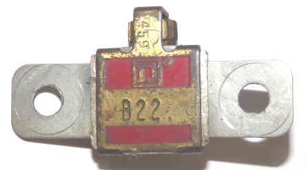 ELEMENT, HEATER, OVERLOAD SQUARE D B22