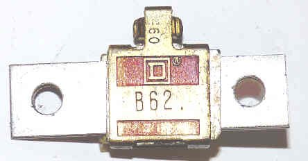 ELEMENT, HEATER, OVERLOAD SQUARE D B62