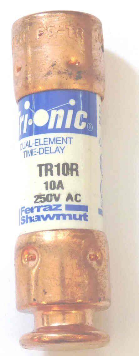 FUSE, TIME DELAY, 5 AMP, 250V FERRAZ SHAWMUT # TR10R