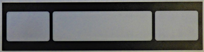 LENS, EMERGENCY LIGHT, SUPPLIED BLANK AS SHOWN DOVER #9894410