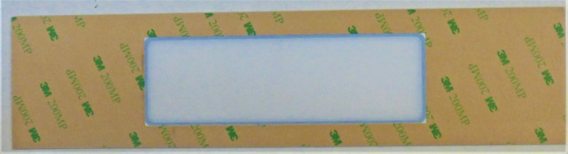 LENS, EMERGENCY LIGHT, SUPPLIED BLANK AS SHOWN DOVER #9894410