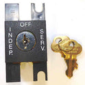 SWITCH. KEYED, V7 FIXTURES, VERT. MOUNT, INDEPENDENT  DOVER # 9746055