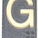SPACER, .625  WIDE, BLACK, WITH BRAILLE, MARKED G DOVER # 9893740