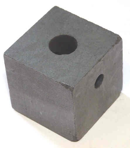 CONTACT, CARBON.1 1/2 SQ. X 1 1/2, 1/4 HOLE DOVER # 9771189