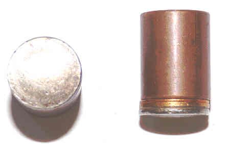 CONTACT, COPPER WITH FINE SILVER FACE 1/2 X 3/4 DOVER # 9792910