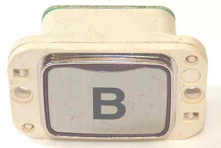 MODULE, BUTTON, SS FRONT, MARKED B LIGHTS RED, P.C. BOARD LG # YEU720N03A