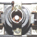 BASE, BUTTON WITH BULB HOLDER, USED WITH A-B92/92T ARMOR # B761008