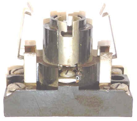BASE, BUTTON WITH BULB HOLDER, USED WITH A-B92/92T ARMOR # B761008