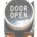 BUTTON, TOP, BLACK WITH WHITE VERTICAL DOOR OPEN ARMOR # B761007