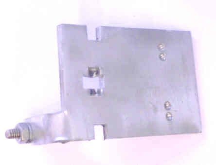 ARMATURE WITH RUBBER STOP (NOT SHOWN), # 3 CONTACTOR ARMOR # 10122-01