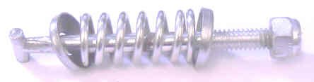 BAR, TEE WITH SPRING & WASHERS # 3 CONTACTOR ARMOR # 10356-01