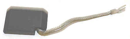 BRUSH, CARBON, 2.000 X 1.250 X .375 GRADE B253ARMOR# 10364-02