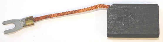 BRUSH, CARBON, 1.500 X 1.000 X .375, 3 SHUNT WESTINGHOUSE # X38A63