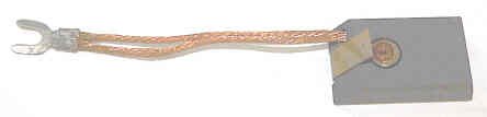 BRUSH, CARBON, 1.750 X 1.000 X .500, 3 SHUNT WESTINGHOUSE # X38C22
