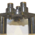 BASE, BUTTON, 3 SILVER TIP CONTACTS USED WITH W-B47 WESTINGHOUSE # K4931G01
