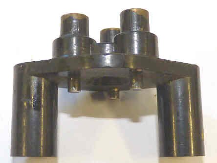 BASE, BUTTON, 3 SILVER TIP CONTACTS USED WITH W-B47 WESTINGHOUSE # K4931G01