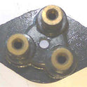 BASE, BUTTON, 3 SILVER TIP CONTACTS USED WITH W-B47 WESTINGHOUSE # K4931G01