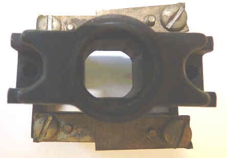 BASE, WITH STATIONARY CONTACTS. USED WITH W-B71 BUTTON ASSEMBLIES.