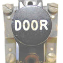 SWITCH, MOMENTARY, W-B61 BUTTON, MARKED DOOR WESTINGHOUSE # T6341G__