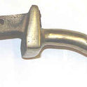 HANDLE, DUMBWAITER DOOR, GERMAN SILVER, RARE PEELLE #03815