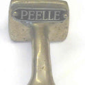 HANDLE, DUMBWAITER DOOR, GERMAN SILVER, RARE PEELLE #03815