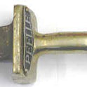 HANDLE, DUMBWAITER DOOR, GERMAN SILVER, RARE PEELLE #03815